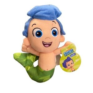 Fisher Price 2013 Nick Jr. Bubble Guppies Gil 8" Plush Toy Nickelodeon NWT